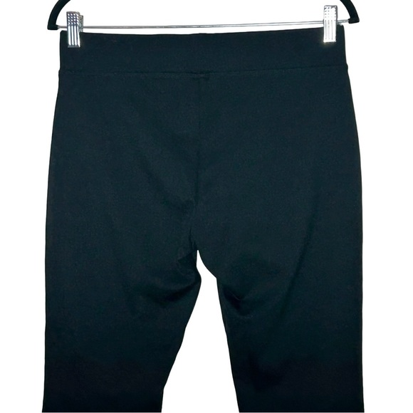 NEW American Giant Black Ponte Kick Flare Pant, Ankle Slits, Small Pocket M (10) - Picture 10 of 16